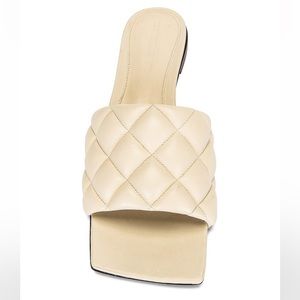 Bottega Venetia Padded Stretch Flat Sandals